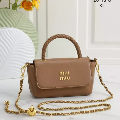 MIU MIU Messenger Bags For Women #1315187 $29.00 USD, Wholesale Replica MIU MIU Messenger Bags