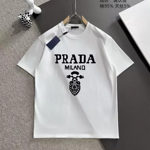 Prada T-Shirts Short Sleeved For Unisex #1315311 $42.00 USD, Wholesale Replica Prada T-Shirts