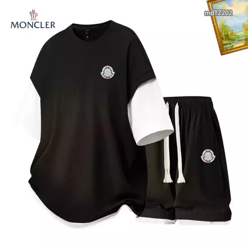 Moncler Tracksuits Short Sleeved For Men #1315428 $48.00 USD, Wholesale Replica Moncler Tracksuits