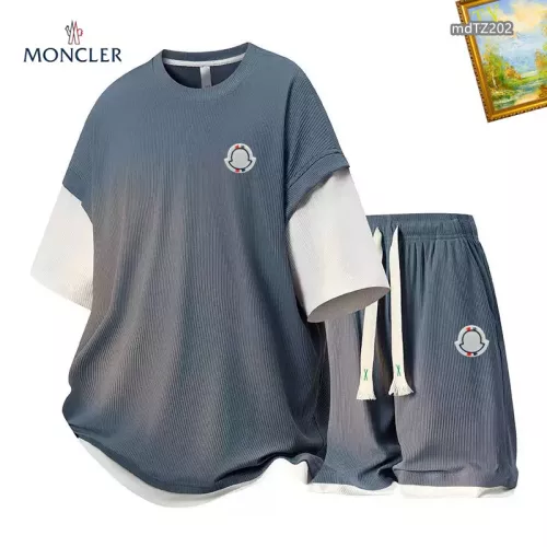 Moncler Tracksuits Short Sleeved For Men #1315429 $48.00 USD, Wholesale Replica Moncler Tracksuits