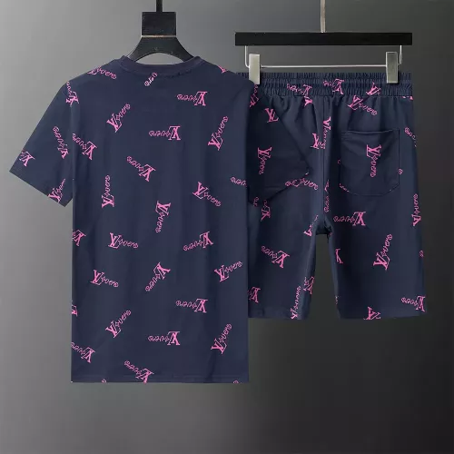 Replica Louis Vuitton LV Tracksuits Short Sleeved For Men #1315555 $42.00 USD for Wholesale