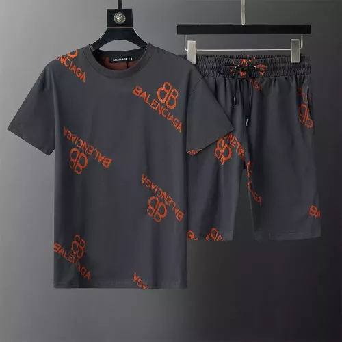 Balenciaga Fashion Tracksuits Short Sleeved For Men #1315557 $42.00 USD, Wholesale Replica Balenciaga Fashion Tracksuits