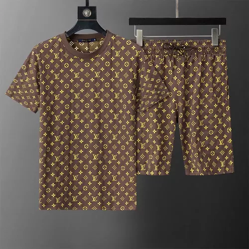 Louis Vuitton LV Tracksuits Short Sleeved For Men #1315560 $42.00 USD, Wholesale Replica Louis Vuitton LV Tracksuits
