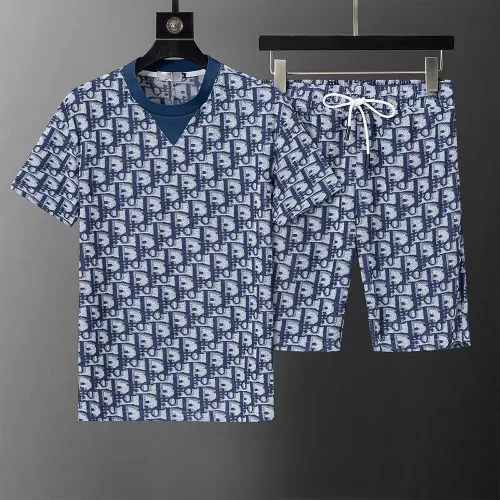 Christian Dior Tracksuits Short Sleeved For Men #1315581 $42.00 USD, Wholesale Replica Christian Dior Tracksuits