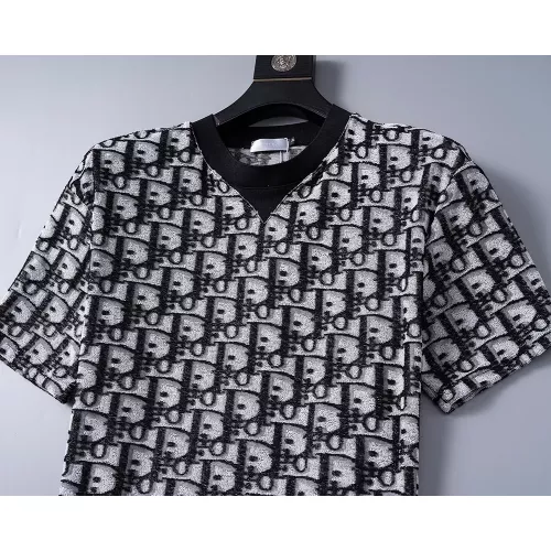 Replica Christian Dior Tracksuits Short Sleeved For Men #1315582 $42.00 USD for Wholesale