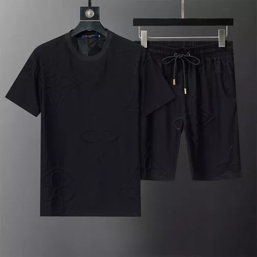 Louis Vuitton LV Tracksuits Short Sleeved For Men #1315590 $42.00 USD, Wholesale Replica Louis Vuitton LV Tracksuits