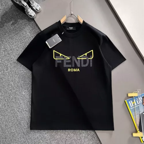 Fendi T-Shirts Short Sleeved For Unisex #1315798 $42.00 USD, Wholesale Replica Fendi T-Shirts