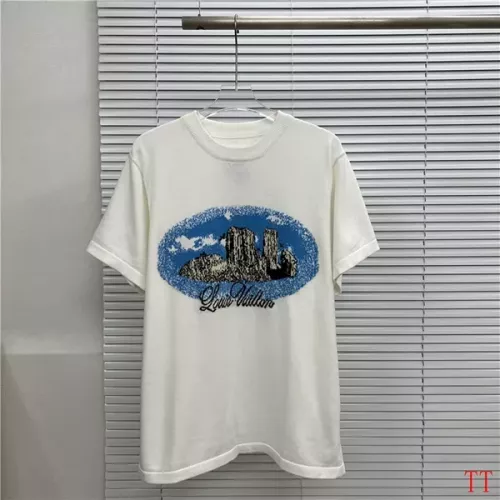 Louis Vuitton LV T-Shirts Short Sleeved For Men #1315999 $45.00 USD, Wholesale Replica Louis Vuitton LV T-Shirts