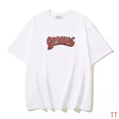 Replica Off-White T-Shirts Short Sleeved For Unisex #1316017 $29.00 USD for Wholesale