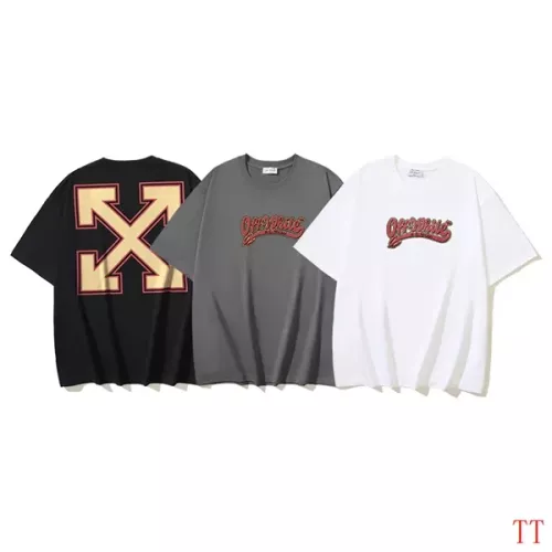 Replica Off-White T-Shirts Short Sleeved For Unisex #1316017 $29.00 USD for Wholesale