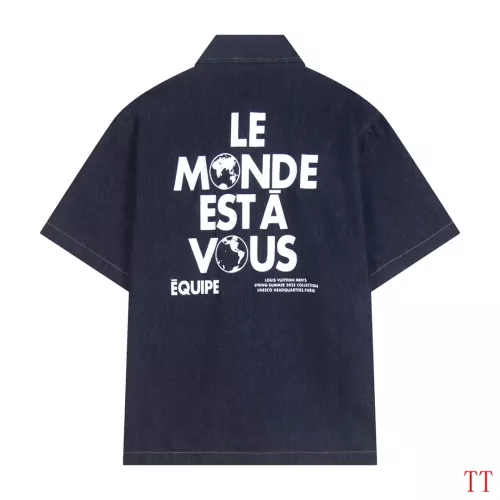Replica Louis Vuitton LV Shirts Short Sleeved For Unisex #1316046 $64.00 USD for Wholesale