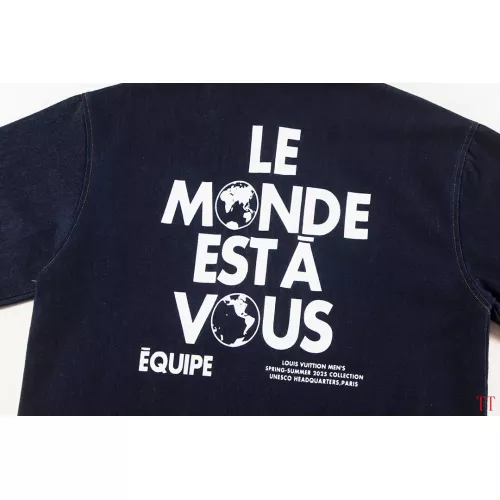 Replica Louis Vuitton LV Shirts Short Sleeved For Unisex #1316046 $64.00 USD for Wholesale