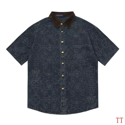 Louis Vuitton LV Shirts Short Sleeved For Unisex #1316052 $64.00 USD, Wholesale Replica Louis Vuitton LV Shirts