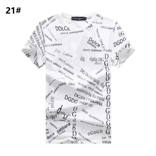 Dolce &amp; Gabbana D&amp;G T-Shirts Short Sleeved For Men #1316084 $22.00 USD, Wholesale Replica Dolce &amp; Gabbana D&amp;G T-Shirts