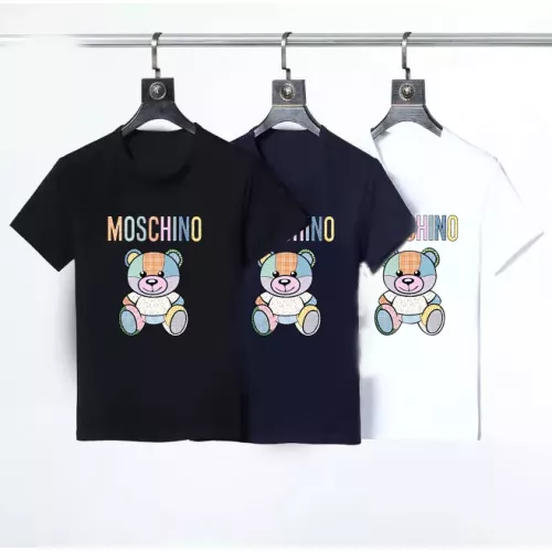 Replica Moschino T-Shirts Short Sleeved For Men #1316439 $23.00 USD for Wholesale