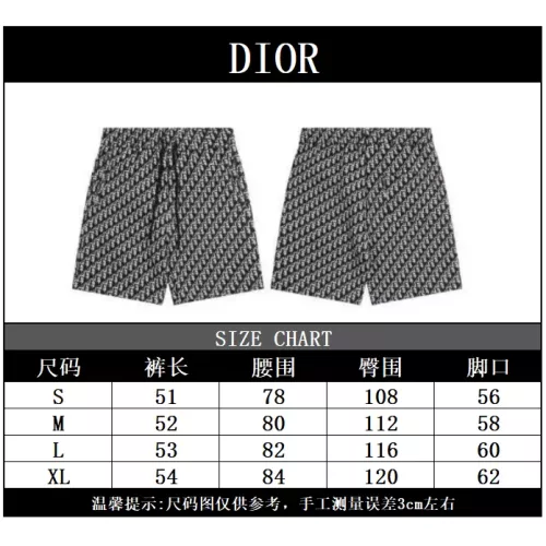 Replica Christian Dior Pants For Unisex #1316640 $42.00 USD for Wholesale