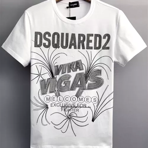 Dsquared T-Shirts Short Sleeved For Men #1316733 $32.00 USD, Wholesale Replica Dsquared T-Shirts