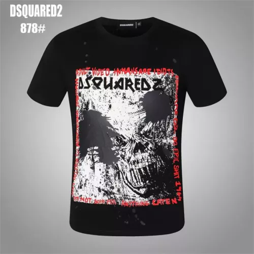Dsquared T-Shirts Short Sleeved For Men #1316808 $32.00 USD, Wholesale Replica Dsquared T-Shirts