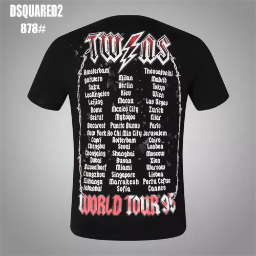Replica Dsquared T-Shirts Short Sleeved For Men #1316808 $32.00 USD for Wholesale