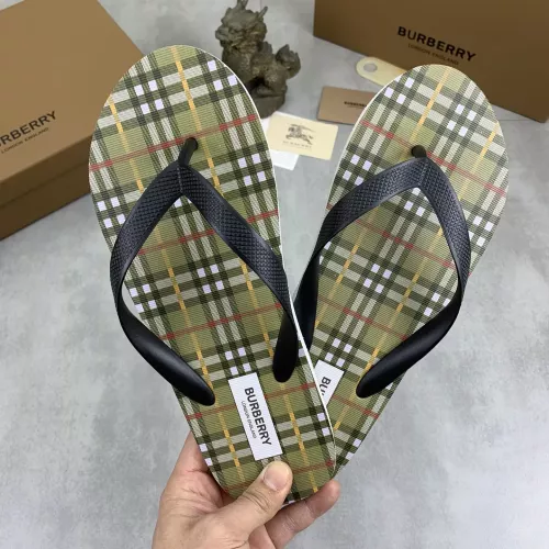 Replica Burberry Slippers For Men #1317193 $48.00 USD for Wholesale
