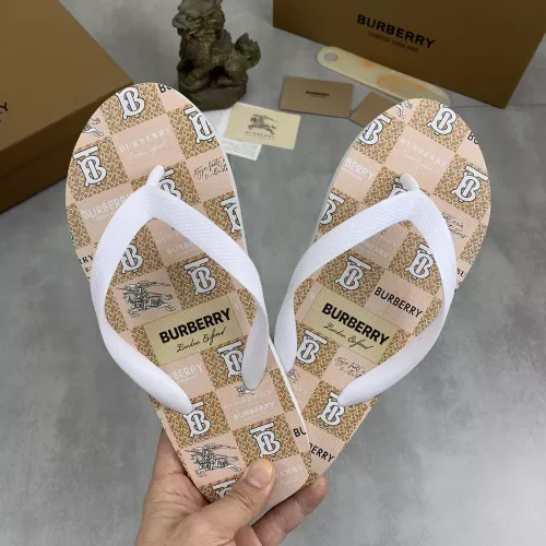 Replica Burberry Slippers For Men #1317199 $48.00 USD for Wholesale