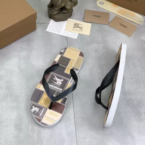 Replica Burberry Slippers For Men #1317205 $48.00 USD for Wholesale