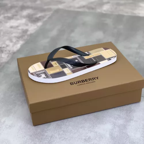 Replica Burberry Slippers For Men #1317205 $48.00 USD for Wholesale
