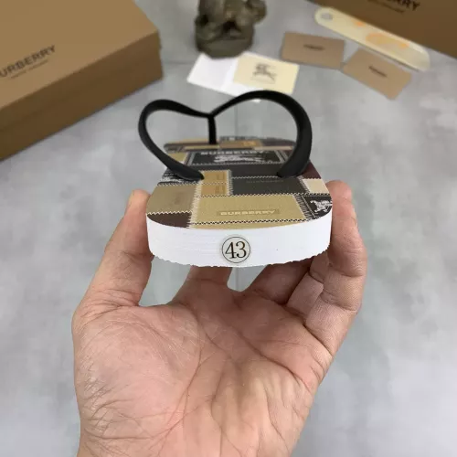 Replica Burberry Slippers For Men #1317205 $48.00 USD for Wholesale