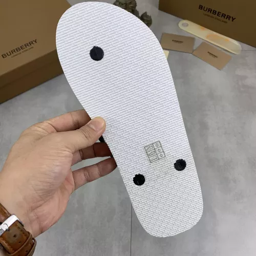 Replica Burberry Slippers For Men #1317205 $48.00 USD for Wholesale