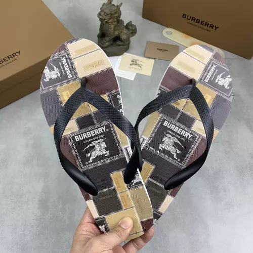 Replica Burberry Slippers For Men #1317205 $48.00 USD for Wholesale
