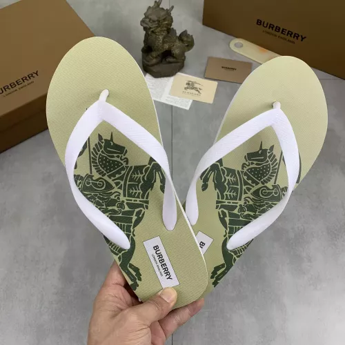 Replica Burberry Slippers For Men #1317207 $48.00 USD for Wholesale