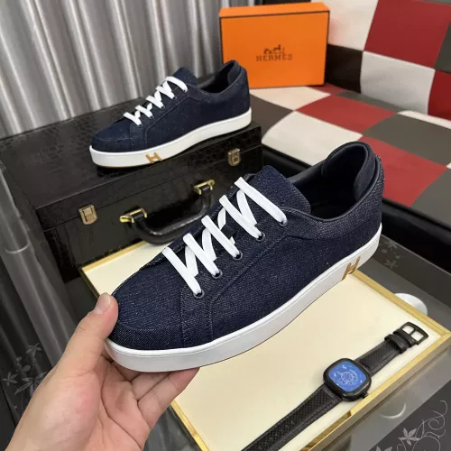 Replica Hermes Casual Shoes For Men #1317471 $85.00 USD for Wholesale