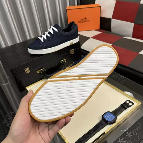 Replica Hermes Casual Shoes For Men #1317471 $85.00 USD for Wholesale