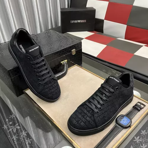 Replica Armani Casual Shoes For Men #1317474 $80.00 USD for Wholesale
