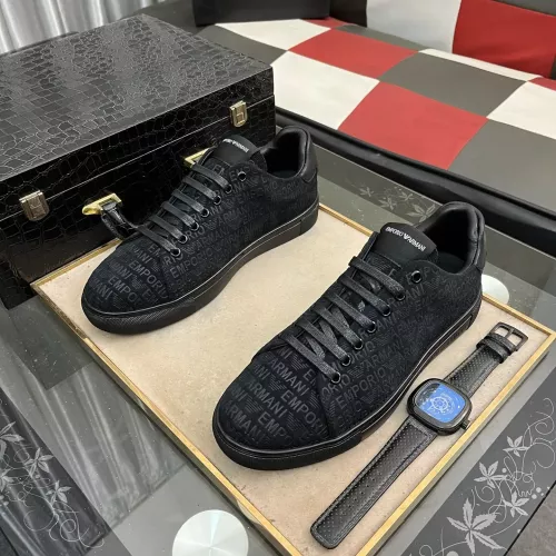 Replica Armani Casual Shoes For Men #1317474 $80.00 USD for Wholesale