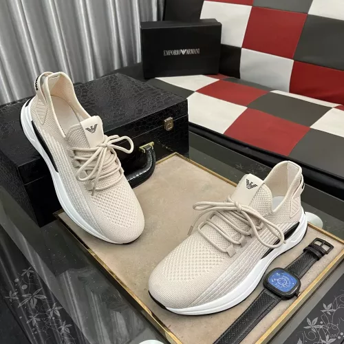 Replica Armani Casual Shoes For Men #1317475 $80.00 USD for Wholesale