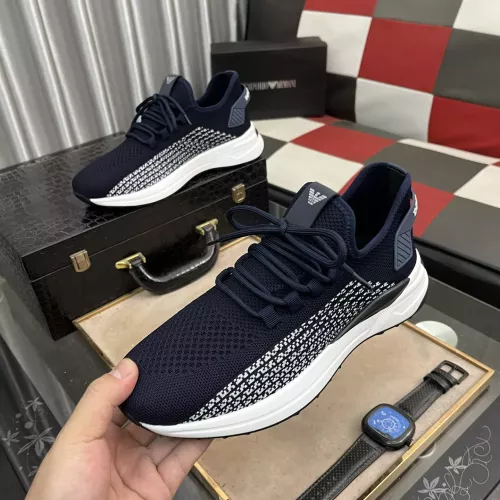 Armani Casual Shoes For Men #1317476 $80.00 USD, Wholesale Replica Armani Casual Shoes