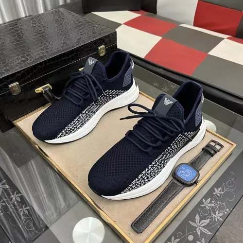 Replica Armani Casual Shoes For Men #1317476 $80.00 USD for Wholesale
