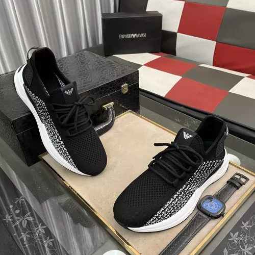 Replica Armani Casual Shoes For Men #1317477 $80.00 USD for Wholesale