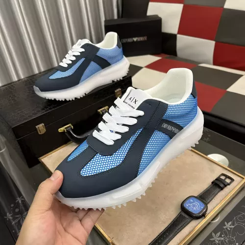 Armani Casual Shoes For Men #1317478 $85.00 USD, Wholesale Replica Armani Casual Shoes