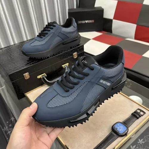 Armani Casual Shoes For Men #1317480 $85.00 USD, Wholesale Replica Armani Casual Shoes