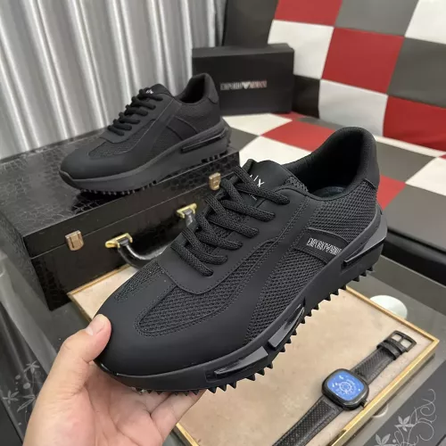 Armani Casual Shoes For Men #1317481 $85.00 USD, Wholesale Replica Armani Casual Shoes