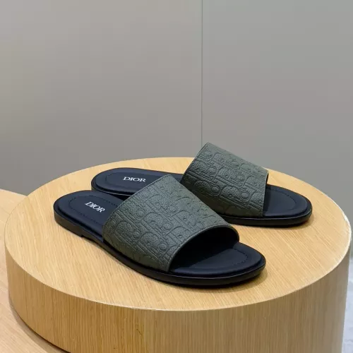 Replica Christian Dior Slippers For Men #1317518 $98.00 USD for Wholesale
