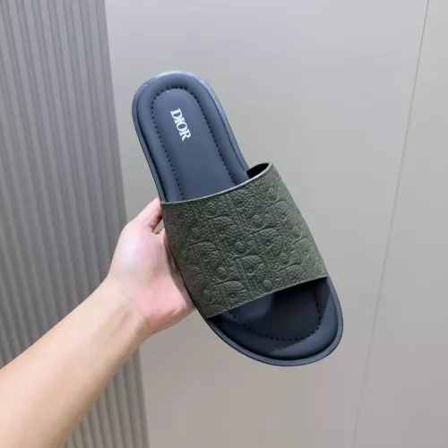 Replica Christian Dior Slippers For Men #1317518 $98.00 USD for Wholesale