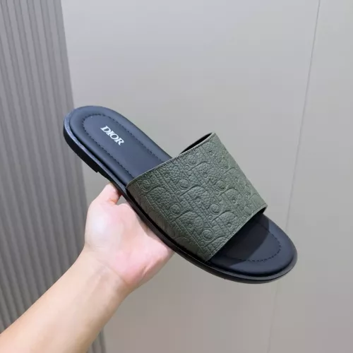 Replica Christian Dior Slippers For Men #1317518 $98.00 USD for Wholesale