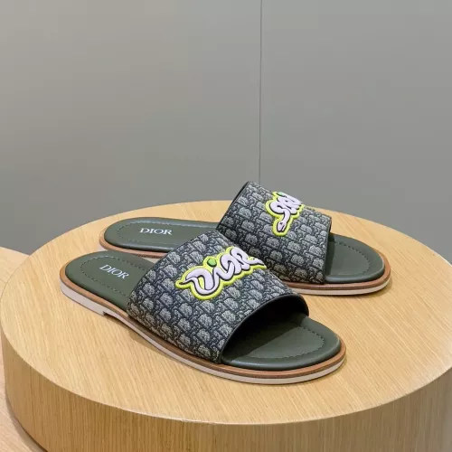 Replica Christian Dior Slippers For Men #1317522 $98.00 USD for Wholesale
