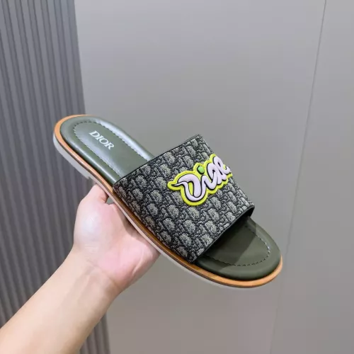 Replica Christian Dior Slippers For Men #1317522 $98.00 USD for Wholesale