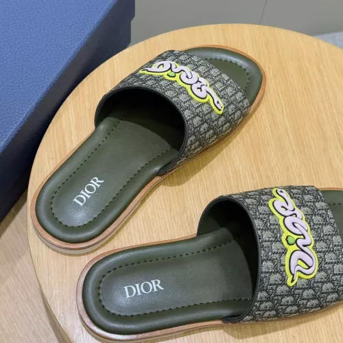 Replica Christian Dior Slippers For Men #1317522 $98.00 USD for Wholesale