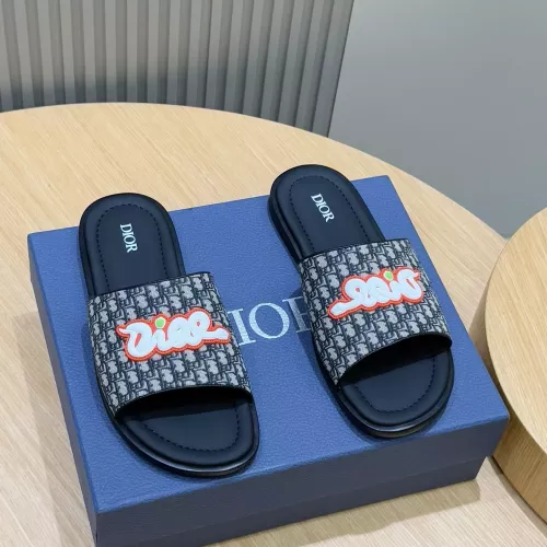 Christian Dior Slippers For Men #1317523 $98.00 USD, Wholesale Replica Christian Dior Slippers