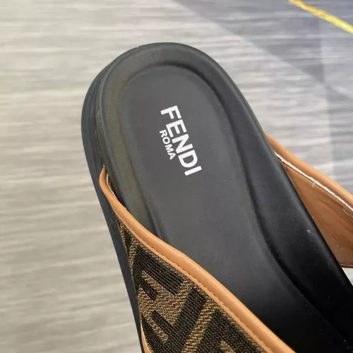Replica Fendi Slippers For Men #1317553 $64.00 USD for Wholesale